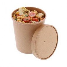 1000ML PAPER CONTAINER BROWN