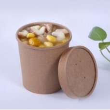 350ML PAPER CONTAINER BROWN