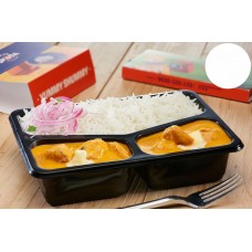 SALEABLE RECTANGLE MEAL TRAY 3CP 
