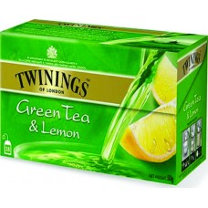 TWININGS OF LONDON GREEN TEA&LEMON